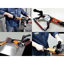 Ver imagem 2 de LIXADEIRA DE TUBOS + ACETINADORA P/CHAPAS PLANAS (2 EM 1 )