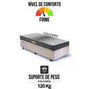 Ver imagem 6 de Base Box Baú 88x188 Suede com Colchão Dual Firm Espuma Ecoflex