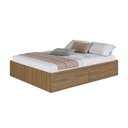 Ver imagem 2 de Cama Casal Queen com 4 Portas 160 Tókio