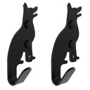 Ver imagem 1 de Kit 2 Ganchos De Parede Decorativo Pendurador De Bolsa C.P