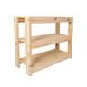 Sapateira com Banco de Madeira Pinus 70x30 - 1