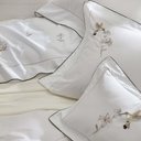 Ver imagem 2 de Jogo de Cama King 300 Fios Colibri - Marken Fassi Branco/verde