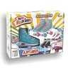 Roller Patins Infantil 4 Rodas - 3 Tamanhos Com Ajuste 31-42 - Preto - 31-34 - 3
