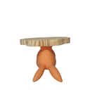 Ver imagem 2 de Coelho em Cerâmica com Suporte de Madeira: Um Toque de Charme e Rusticidade À Sua Decoração!