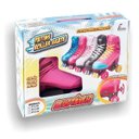 Ver imagem 3 de Patins Roller Infantil 4 Rodas - 3 Tamanhos Com Ajuste 31-42 - Branco - 35-38