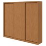 Guarda Roupa Casal Ambiente Forma 230 3 Portas Amêndoa Clean – Lopas - 4