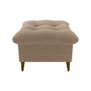 Ver imagem 6 de Conjunto P/ Sala Montreal 1 Poltrona Decorativas e 1 Puff Bouclê Marrom - Matrix