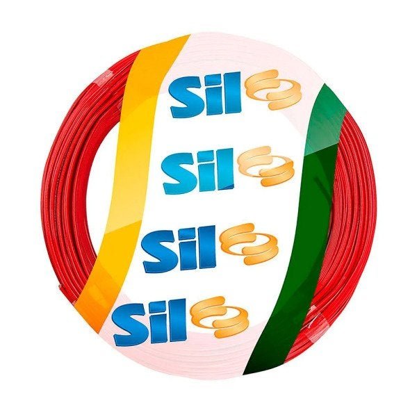 Cabo Eletrico Flexível 750V 1x4.00mm - SIL  Vermelho 20 METROS - 1