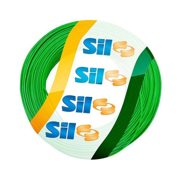 Cabo Eletrico Flexível 750V 1x1.50mm - SIL  Verde 40 METROS - 1