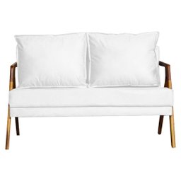 Namoradeira Decorativa Marília Corino Branco - 2