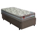 Ver imagem 1 de Cama Box Baú com Colchão Solteiro Molas Ensacadas Barcelona Firme Fortezza 88x188