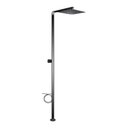 Ver imagem 1 de Ducha Externa Preta Inox 217cm - Resistente À Corrosão