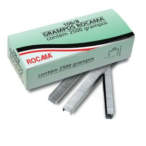 Kit Grampos 3 Caixas 106/8 Artesão Sofá para grampeador de Tapeceiro