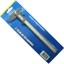 Paquímetro Profissional Em Metal 6 polegadas 150 mm X 1 mm Reforçado - 2