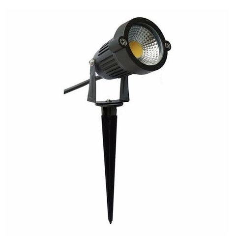 Kit 5 Espeto de Jardim Led 5w Verde Cob Ip66 Bivolt