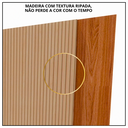 Ver mais imagens de Painel para Tv até 42 Polegadas Painel Ripado Sala Quarto - Brovália