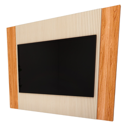 Painel para Tv até 42 Polegadas Painel Ripado Sala Quarto - Brovália - 7