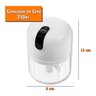 Mini Processador Elétrico de Alimentos Portátil C/ 3 Lâminas de Aço Inox Usb 250 Ml Bivolt - Verde - 8