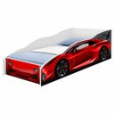 Ver imagem 3 de Cama Infantil Carro Vermelho com Colchão