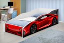 Ver imagem 1 de Cama Infantil Carro Vermelho com Colchão