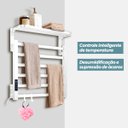 Ver imagem 4 de Toalheiro Elétrico Térmico Aquecido 45x 50 Branco 110v