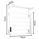 Ver imagem 6 de Toalheiro Elétrico Térmico Aquecido 45x 50 Branco 110v