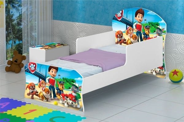 Cama Infantil Patrulha Canina | MadeiraMadeira