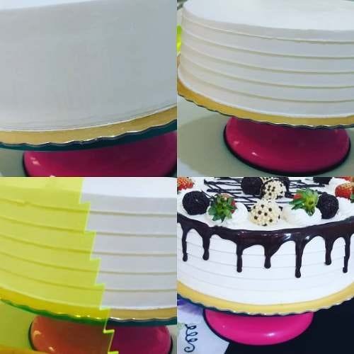 Jogo De 3 Espátulas Confeitaria Para Decorar Bolos E Tortas