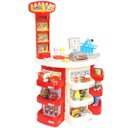 Ver imagem 2 de Kit Supermercado Infantil Mini Mercadinho Caixa Registradora Cestinha com 30 Peças Importway Bw101