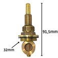 Ver imagem 2 de Reparo Registro Gaveta Deca 3/4 Antigo com Cunha - 4306016k100
