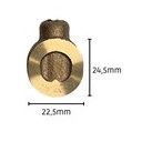 Ver imagem 3 de Reparo Registro Gaveta Deca 3/4 Antigo com Cunha - 4306016k100