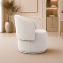 Ver imagem 4 de Poltrona Decorativa Beatriz Giratória Suede Sala Estar Recepção Quarto