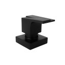 Ver imagem 3 de Acabamento para Registro Chuveiro Alavanca Stick Quadrado Preto Fosco Metal Luxo Moderno 1/2" - 3/4"