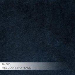 Sofá 4 Lugares com Chaise Base de Madeira Euro 2,65M Veludo Preto - Gran Belo - 3