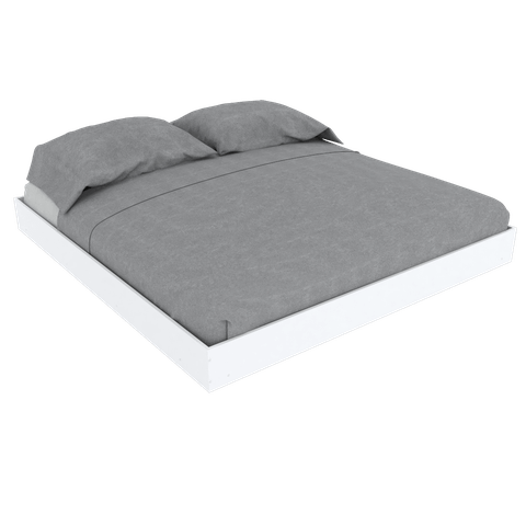 CAMA BAIXA CASAL SUPER KING M459.B (CASA, PRAIA, QUARTO) MUNDI MOVEIS