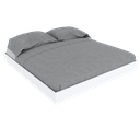 Ver imagem 1 de CAMA BAIXA CASAL SUPER KING M459.B (CASA, PRAIA, QUARTO) MUNDI MOVEIS