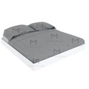 Ver imagem 3 de CAMA BAIXA CASAL SUPER KING M459.B (CASA, PRAIA, QUARTO) MUNDI MOVEIS