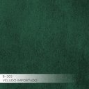 Ver imagem 4 de Sofá 4 Lugares Sala de Estar Bipartido Base de Madeira Euro 2,60m Veludo Verde - Gran Belo