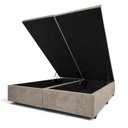 Ver imagem 6 de Base Box Baú Casal Bipartida Suede 1,38x1,88