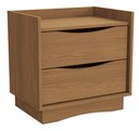 Ver imagem 3 de Mesa de Cabeceira 54cm com 2 Gavetas M261 Kappesberg