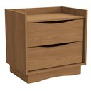 Ver imagem 3 de Mesa de Cabeceira 54cm com 2 Gavetas M261 Kappesberg