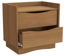 Ver imagem 4 de Mesa de Cabeceira 54cm com 2 Gavetas M261 Kappesberg