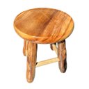 Ver imagem 4 de Banquinho de Madeira Banqueta Pequena Tamborete 29cm Altura Cozinha Decoração Papel de Parede Tapete
