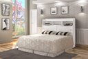 Ver imagem 1 de Cabeceira Jessica Box Queen 160 Branco