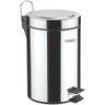 Lixeira Aço Inox com Pedal 12 Litros - Tramontina - 1