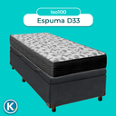 Ver imagem 4 de Cama Box Bau + Colchão Solteiro D33 Iso100 Ortobom