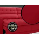 Ver imagem 5 de Sofá Omega 2,00M Assento Retrátil e Reclinável Velosuede Vermelho - Netsofás