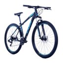 Ver imagem 2 de Bicicleta Oggi Hacker HDS aro 29 24v Hidraulico Azul - 17