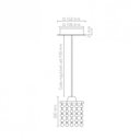 Ver imagem 2 de Pendente de Cristal Lizze Blumenau