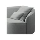 Ver imagem 7 de Divã Recamier Curvo Sala de Estar Recepção Inglaterra 180cm Lado Esquerdo Bouclé Doce Sonho Móveis C